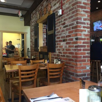 Pizzeria Paradiso Georgetown - Love the brick wall interior - Pizza Near Me - Washington, DC, District of Columbia