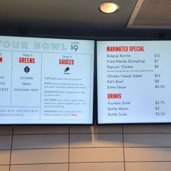 Marinate Korean BBQ - Menu - Korean Near Me - Long Beach, California