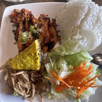 Pho ABC - Charbroiled Chicken, Egg Patty, and Shredded Pork Over Rice - Vietnamese Near Me - Folsom, California