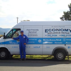 Economy Appliance Repair - My Sprinter Van, my dog Ruby, and me.