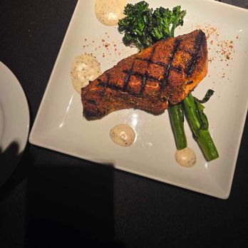 Jazz'd Tapas Bar - Blackened Salmon* - Tapas Bars Near Me - Savannah, Georgia Jazz'd Tapas Bar - Blackened Salmon* - Tapas Bars Near Me - Savannah, Georgia