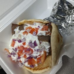 Leda's Coney Island - Lamb gyro