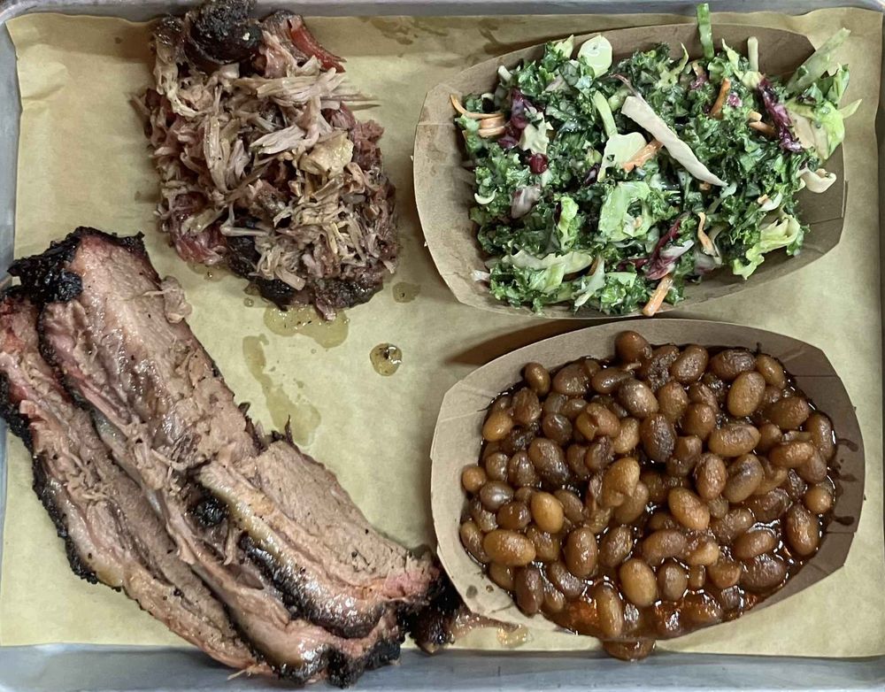 Food from Wayne BBQ