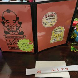 Fukusuke Japanese Restaurant - Mama San's cute drawings and frog theme