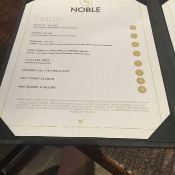 Noble Bistro - Bistros Near Me - Oakville, Ontario