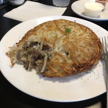 Mrs Potato - Philly Cheese Steak Rosti - Brazilian Near Me - Orlando, Florida Mrs Potato - Philly Cheese Steak Rosti - Brazilian Near Me - Orlando, Florida