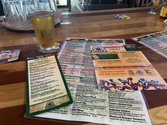 Menu photo 1 Coach's Pub & Eatery Inverness, FL