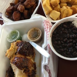 1/4 chicken special comes w/3 sides! And a drink.