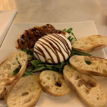 Vino Volo - Buratta with roasted tomatoes and rocket. Very good. - Wine Bars Near Me - Sterling, Virginia Vino Volo - Buratta with roasted tomatoes and rocket. Very good. - Wine Bars Near Me - Sterling, Virginia