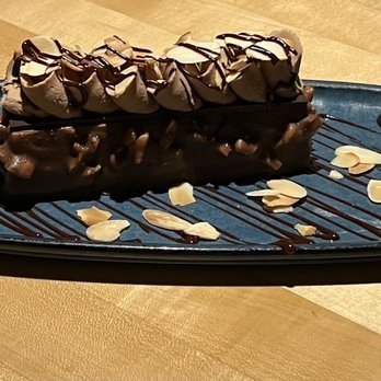 Blind Tiger - Chocolate almond dessert - Sushi Bars Near Me - Aventura, Florida