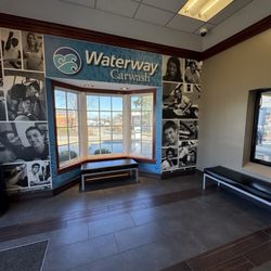 Waterway Carwash - Waiting room