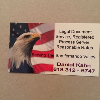Process Server Daniel Kahn - Process Servers Near Me - Los Angeles, California Process Server Daniel Kahn - Process Servers Near Me - Los Angeles, California