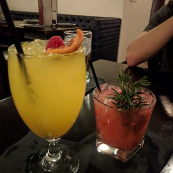 Therapy  - White sangria (left) and raspberry rose (right) - Bars Near Me - Las Vegas, Nevada