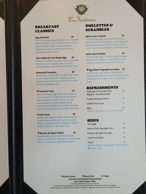 Menu photo 3 La Fontana Santa Clara, CA Menu photo 3 La Fontana Santa Clara, CA