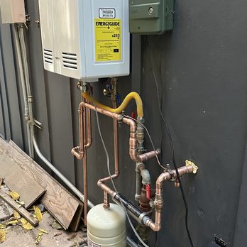 Red Lilly Plumbing - New Navien non condensing tankless with water recirculating pump - Plumbing Near Me - Los Angeles, California Red Lilly Plumbing - New Navien non condensing tankless with water recirculating pump - Plumbing Near Me - Los Angeles, California