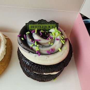 Crumbl - Holmdel Commons - Afterlife Cake (Beetlejuice) - Bakeries Near Me - Holmdel, New Jersey
