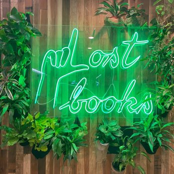 Lost Books - Awesome sign - Vinyl Records Near Me - Montrose, California Lost Books - Awesome sign - Vinyl Records Near Me - Montrose, California
