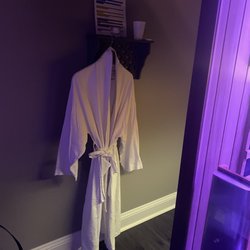 Another Life Wellness Center - Robe in every room for in between sessions