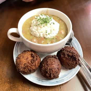 Cafe Orleans - Housemade gumbo with shrimp hush puppies (Sweethearts Nite) - Cajun/Creole Near Me - Anaheim, California