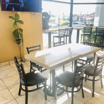San Luis Mexican Food - 6 person table in middle of restaurant - Mexican Near Me - Oceanside, California