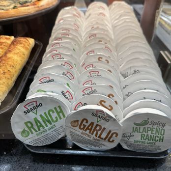 Sbarro - Ranch, Garlic, and Jalapeño Ranch - Pizza Near Me - Mission Viejo, California Sbarro - Ranch, Garlic, and Jalapeño Ranch - Pizza Near Me - Mission Viejo, California