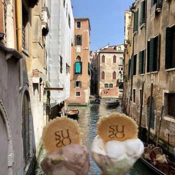Suso - One of the best gelato I've had in Italy. 2 nearly melted gelatos on the bridge that leads you to Gelatoteca Suso. Yum! - Desserts Near Me - Venezia, VE Suso - One of the best gelato I've had in Italy. 2 nearly melted gelatos on the bridge that leads you to Gelatoteca Suso. Yum! - Desserts Near Me - Venezia, VE