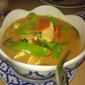 Thai House - Penang Curry with Chicken - Thai Near Me - Bakersfield, California