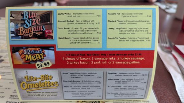 Menu photo 3 Amy's Omelette House Burlington, NJ Menu photo 3 Amy's Omelette House Burlington, NJ
