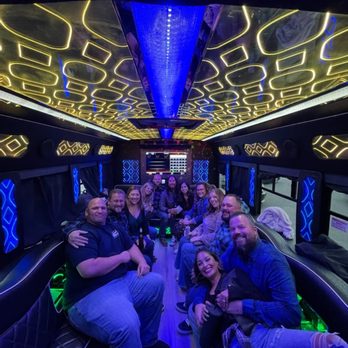 Party Bus 909 - Having a blast on the bus! - Party Bus Rentals Near Me
