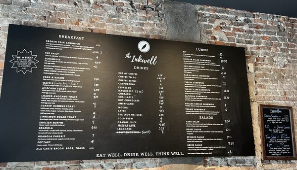 Menu photo 2 The Inkwell Bloomington, IN Menu photo 2 The Inkwell Bloomington, IN