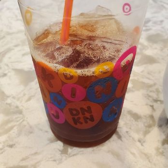 Dunkin' - This was supposed to be a vanilla iced coffee with milk........ - Donuts Near Me - Baldwin Park, California Dunkin' - This was supposed to be a vanilla iced coffee with milk........ - Donuts Near Me - Baldwin Park, California