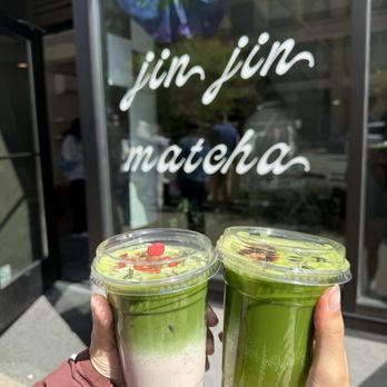 Jin Jin Matcha - Strawberry Matcha & Matcha Lychee Lemonade - Tea Rooms Near Me - Tacoma, Washington Jin Jin Matcha - Strawberry Matcha & Matcha Lychee Lemonade - Tea Rooms Near Me - Tacoma, Washington