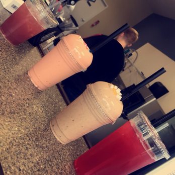 Byron Center Nutrition - Tea bomb  Fruity pebbles  Frosted animal cookie Skittles Tea  Everything was great!!! - Juice Bars & Smoothies Near Me - Byron Center, Michigan