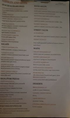 Menu photo 7 Canopy Central Cafe and Bar Washington, DC, DC