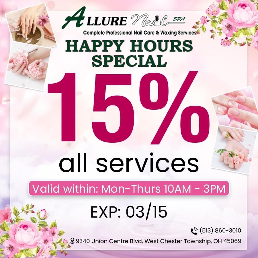 ALLURE NAIL SPA 118 Photos & 41 Reviews 9340 Union Centre Blvd