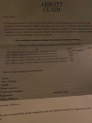 Abbott Claim by null