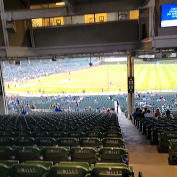 Wrigley Field - Crammed in, barely can see above the field like if someone hits the ball high - Stadiums & Arenas Near Me - Chicago, Illinois