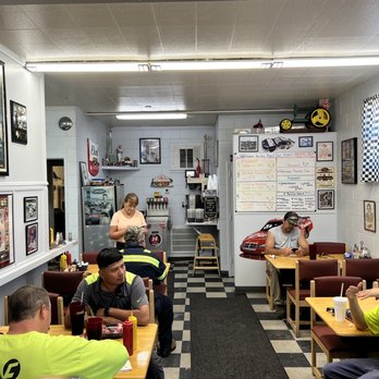 Race Car Diner - Interior - Diners Near Me - Astatula, Florida Race Car Diner - Interior - Diners Near Me - Astatula, Florida