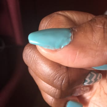 Andy Nails - Another pic of horrible paint job using gel polish. I could've done better job at home - Nail Salons Near Me - Rockville, Maryland Andy Nails - Another pic of horrible paint job using gel polish. I could've done better job at home - Nail Salons Near Me - Rockville, Maryland