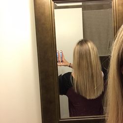 Harwood Hair Co - After. Was hoping for a straighter line