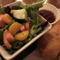 Frolic and Folk Pub and Grill - Haddock and salad