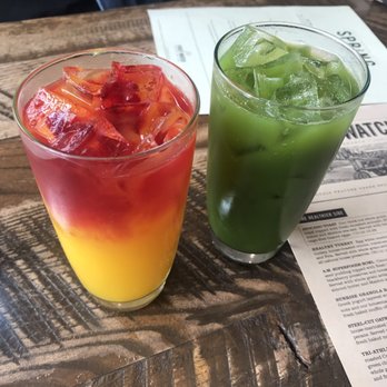 First Watch - The green juice is better!! The sunrise has a strong ginger taste - Breakfast & Brunch Near Me - Fort Worth, Texas First Watch - The green juice is better!! The sunrise has a strong ginger taste - Breakfast & Brunch Near Me - Fort Worth, Texas
