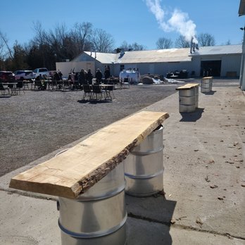 Shaws Catering and Maple Syrup Bush - Outdoor Seating - covid protocols - Caterers Near Me - Hawkestone, Ontario Shaws Catering and Maple Syrup Bush - Outdoor Seating - covid protocols - Caterers Near Me - Hawkestone, Ontario