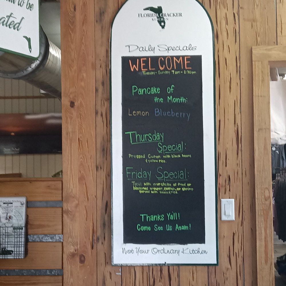 Florida Cracker Kitchen - Riverside Resort - Specials - Breakfast & Brunch Near Me - Homosassa, Florida Florida Cracker Kitchen - Riverside Resort - Specials - Breakfast & Brunch Near Me - Homosassa, Florida