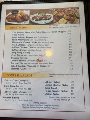 Menu photo 2 Lobster Boat Restaurant Litchfield, NH