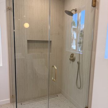 NB Builders - Curbless shower with wall niche - General Contractors Near Me NB Builders - Curbless shower with wall niche - General Contractors Near Me