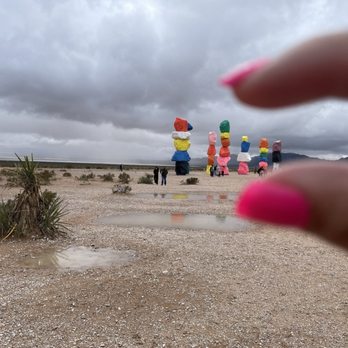 Seven Magic Mountains - Public Art Near Me - Las Vegas, Nevada Seven Magic Mountains - Public Art Near Me - Las Vegas, Nevada