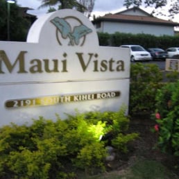 Maui Vista condo entrance Maui Vista condo entrance