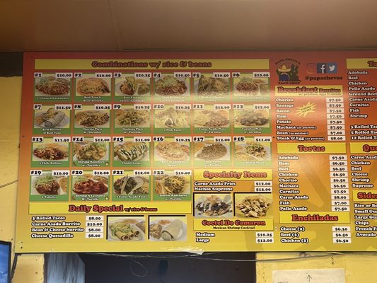 Menu photo 6 Papa Chevo's Seaside, CA Menu photo 6 Papa Chevo's Seaside, CA