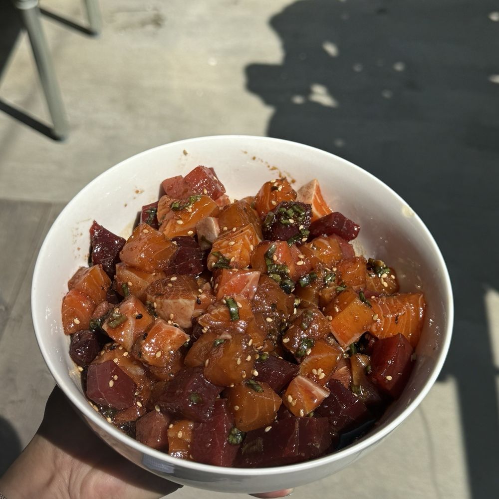 Ocean Plus Fish Market - my poke mix xD - Seafood Markets Near Me - Rosemead, California